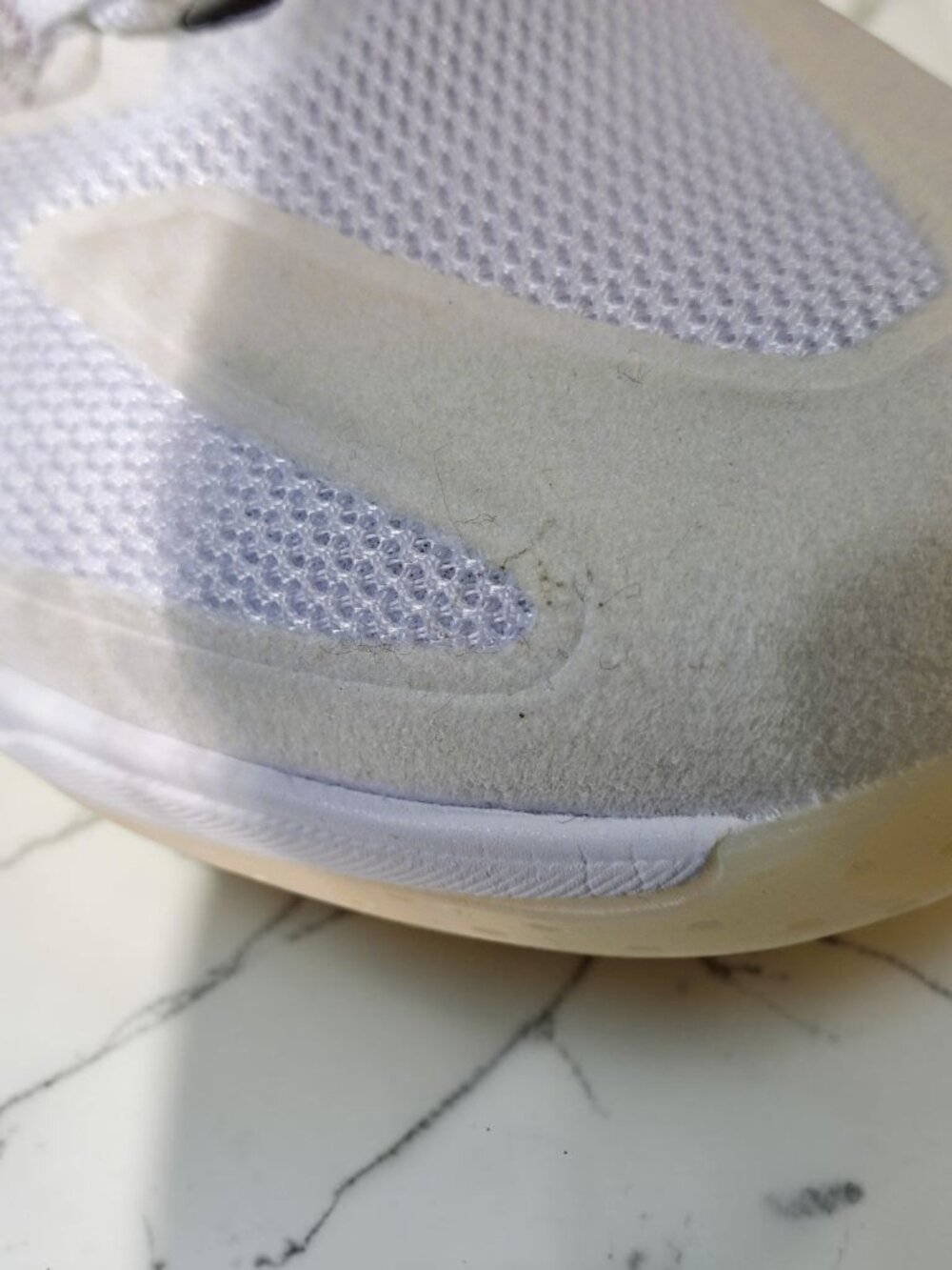Adidas Men’s Court Stabil Indoor Shoes White Aurora/ Plum Size 11 (See Disc.) - Picture 13 of 14